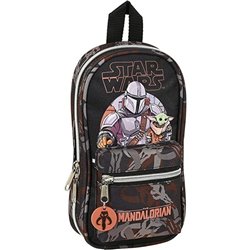 PLUMIER MOCHILA C/4 PORT.VACIO THE MANDALORIAN "THE GUILD"