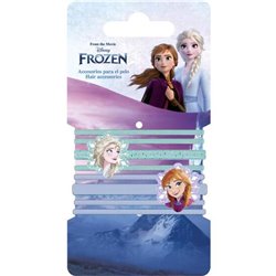 ACCESORIOS PELO ELÁSTICOS 8 PIEZAS FROZEN