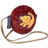 BOLSO BANDOLERA PELO LION KING - BURDEOS 