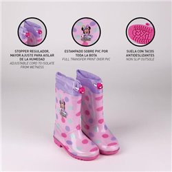 BOTAS LLUVIA PVC MINNIE PINK