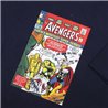 PIJAMA CORTO SINGLE JERSEY PUNTO MARVEL DARK BLUE