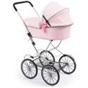 COCHE MUÑECAS DOLLS PRAM ROSA 89X70X42 CM