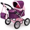 COCHE MUÑECAS TRENDY ROYAL MORADO 67X67X41 CM