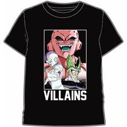 CAMISETA VILLANOS DRAGON BALL Z ADULTO