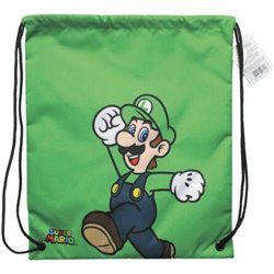 SACO LUIGI SUPER MARIO BROS NINTENDO 40CM