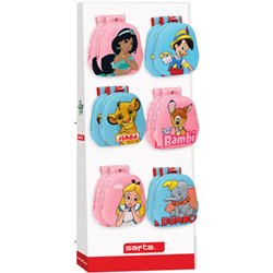 RELLENO EXPOSITOR 945 MOCHILAS 3D DISNEY SURT.