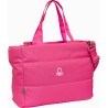 BOLSO CON BOLSILLO PARA PORTATIL 14,1 BENETTON "RASPBERRY"