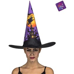 SOMBRERO BRUJA 58 CM