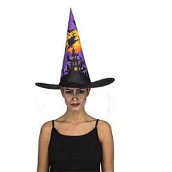 SOMBRERO BRUJA 58 CM