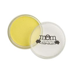 TARRO DE MAQUILLAJE AL AGUA AMARILLO 18G