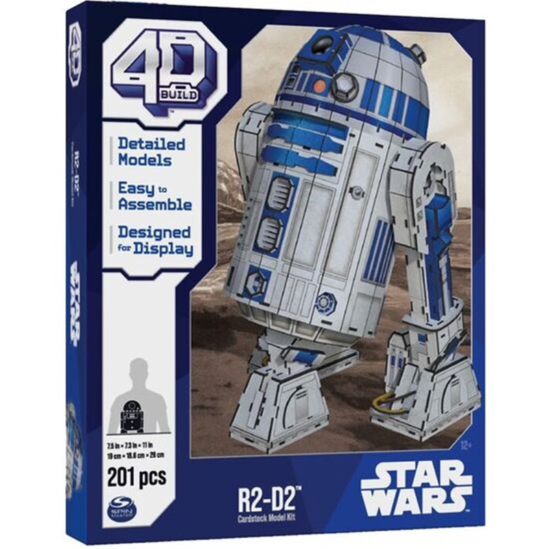 PUZZLE 3D R2-D2 STAR WARS