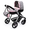 COCHE MUÑECAS STULE PRAM GRIS 68X63X40 CM