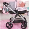 COCHE MUÑECAS STULE PRAM GRIS 68X63X40 CM