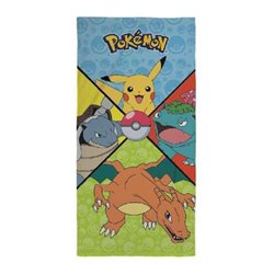 TOALLA ALGODÓN PREMIUM POKEMON 70.0 X 140.0 CM