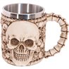 TAZA CALAVERA Y CABEZAS DE CALAVERAS