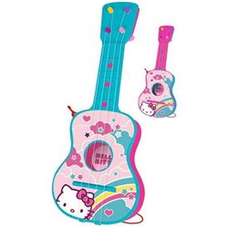 GUITARRA 4 CUERDAS, EN ESTUCHE HELLO KITTY