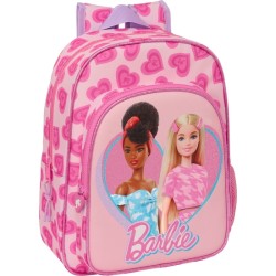 MOCHILA INFANTIL ADAPT.CARRO BARBIE "LOVE"