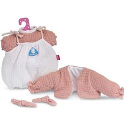 ROPA SANIBABY ANTIBACTERIAS 40 CM MODELO ROSA EMPOLVADO