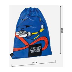 SAQUITO ESCOLAR SONIC PRIME 30.0 X 39.0 CM