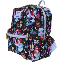 MOCHILA 35TH ANNIVERSARY LA SIRENITA DISNEY LOUNGEFLY 26CM