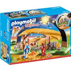 BELEN C/LUZ PLAYMOBIL CHRISTMAS