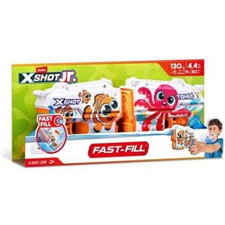 PISTOLAS DE AGUA PACK 2 UD. X-SHOT PRESCHOOL BLASTER 155X37X48CM