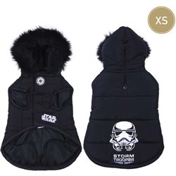 ABRIGO ACOLCHADO PARA PERRO XS STAR WARS DARTH VADER BLACK