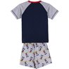 PIJAMA CORTO SINGLE JERSEY PUNTO MICKEY GRAY