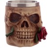 TAZA CALAVERA Y ROSAS SURTIDO