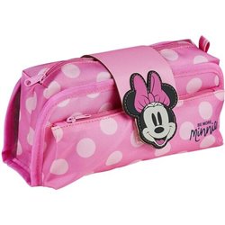 ESTUCHE PORTATODO VELCRO MINNIE PINK