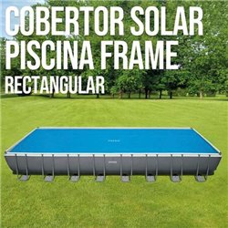 COBERTOR SOLAR PARA PISCINA FRAME RECTANGULAR 975X488 CM - MODELOS SURTIDOS