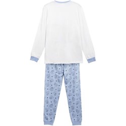 PIJAMA LARGO SINGLE JERSEY BLUEY