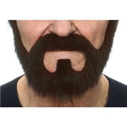 BARBA Y BIGOTE ADULTO TALLA ÚNICA