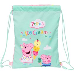 SACO PLANO JUNIOR PEPPA PIG "ICE CREAM"