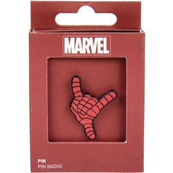 PIN METAL SPIDERMAN RED