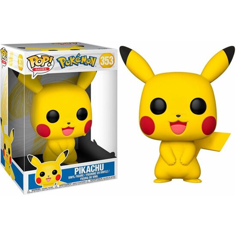 FUNKO POP GAMES! PICACHU 25CM 353 - POKEMON