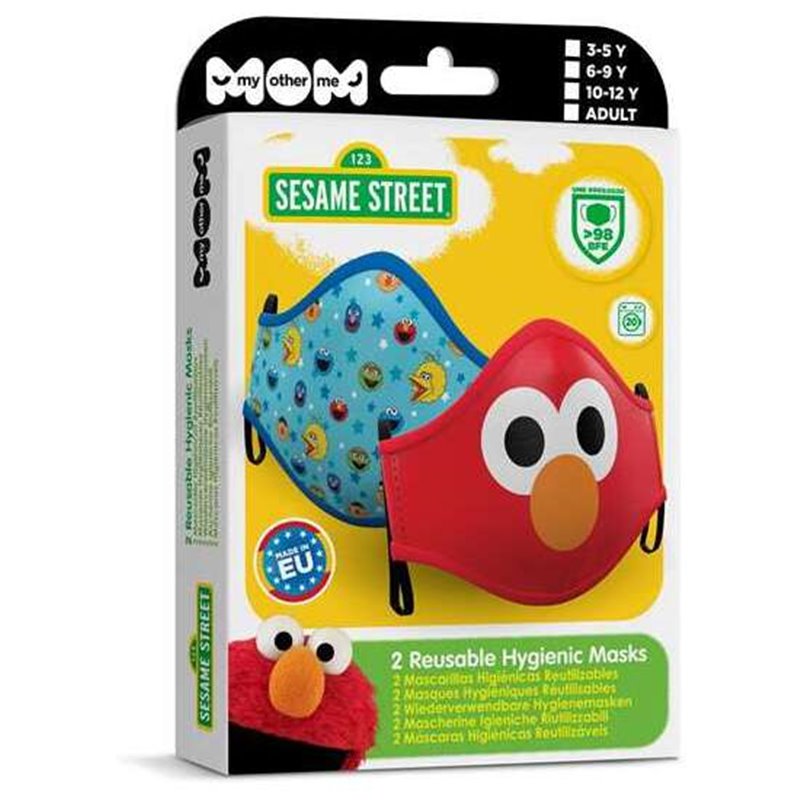 SESAME STREET PREMIUM HIGIENIC MASK 6-9 Y