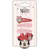 ACCESORIOS PELO CLIPS 4 PIEZAS MINNIE