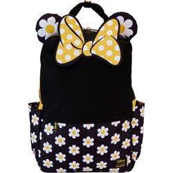 MOCHILA NYLON MINNIE DISNEY LOUNGEFLY 43CM