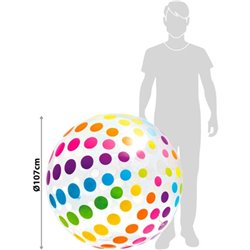 PELOTA HINCHABLE INTEX FANTASÍA 107 CM