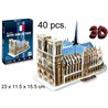 3D PUZZLE NOTRE DAME DE PARIS FRANCIA