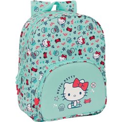 MOCHILA INFANTIL ADAPT.CARRO HELLO KITTY "SEA LOVERS"