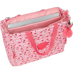 BOLSO CON BOLSILLO PARA PORTATIL 14,1 VMB "IN BLOOM"