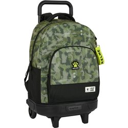 MOCHILA GDE. C/RUEDAS COMPACT EXTRAIBLE KELME "TRAVEL"