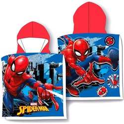 PONCHO TOALLA SPIDERMAN MARVEL MICROFIBRA