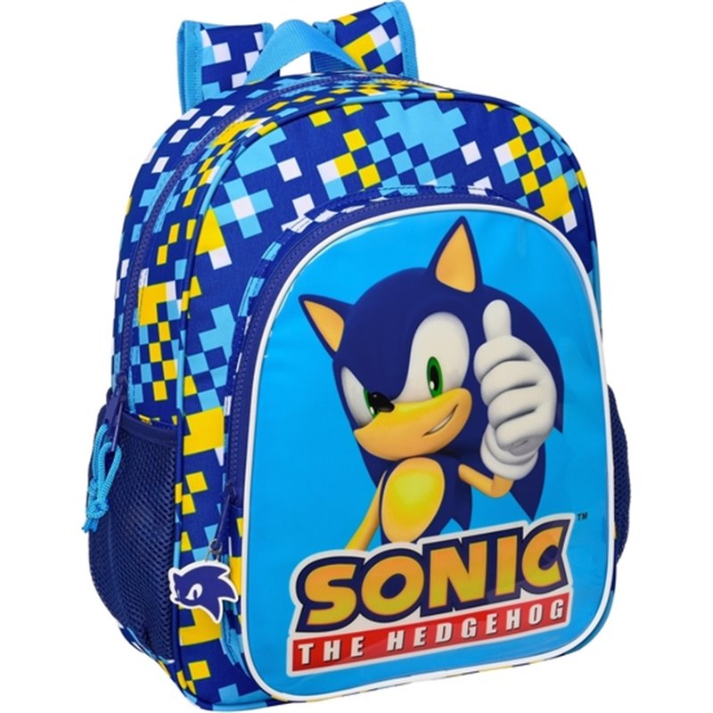 MOCHILA JUNIOR ADAPT.CARRO SONIC "SPEED"