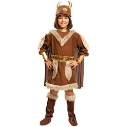 DISFRAZ VIKINGA TALLA 7-9 Y