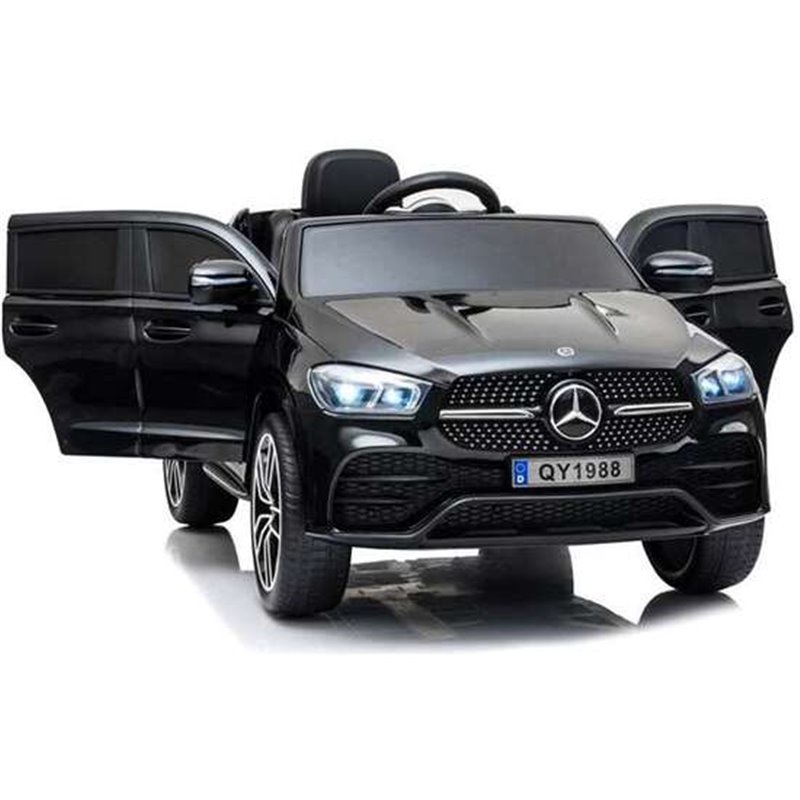 COCHE MERCEDES BENZ GLE450 NEGRO 12V 115 X 70 X 58CM RUNRUNTOYS