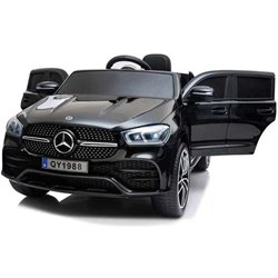 COCHE MERCEDES BENZ GLE450 NEGRO 12V 115 X 70 X 58CM RUNRUNTOYS