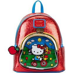 MOCHILA 50TH ANNIVERSARY HELLO KITTY LOUNGEFLY 26CM